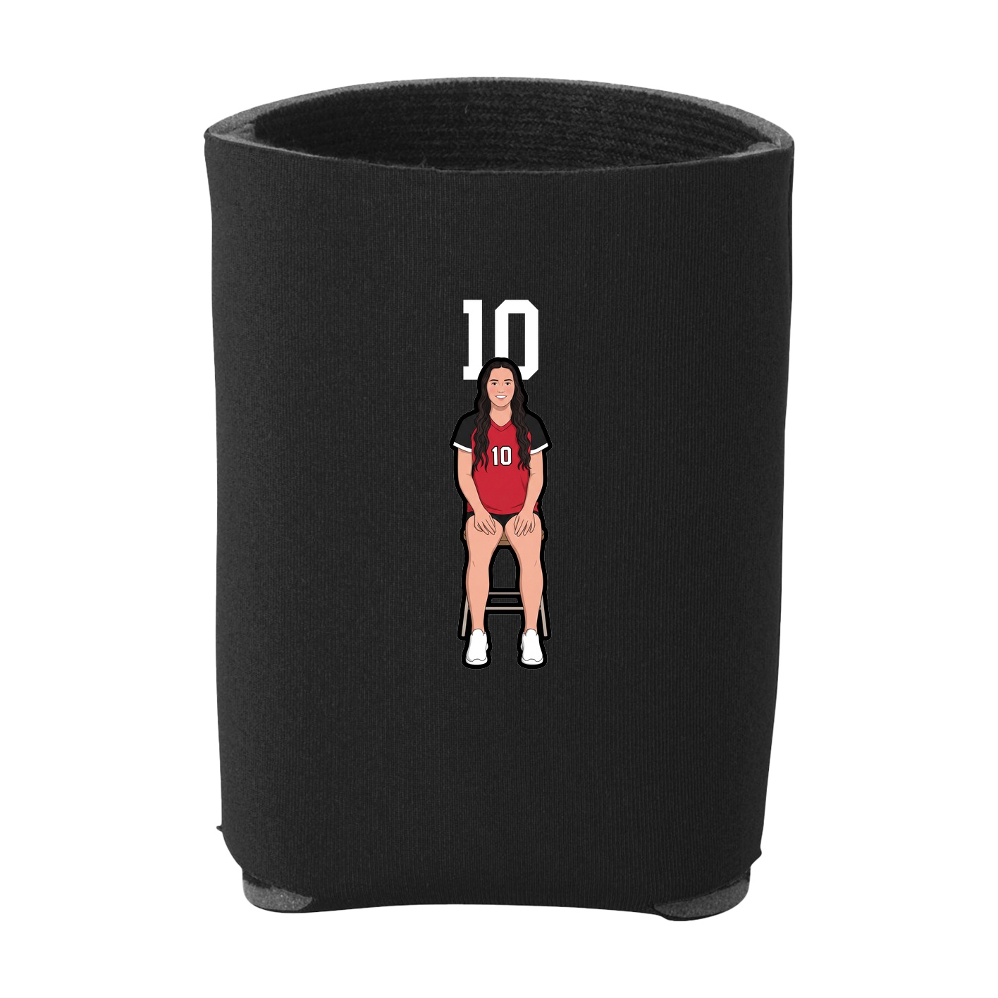 Can Holder — Number Top in Black