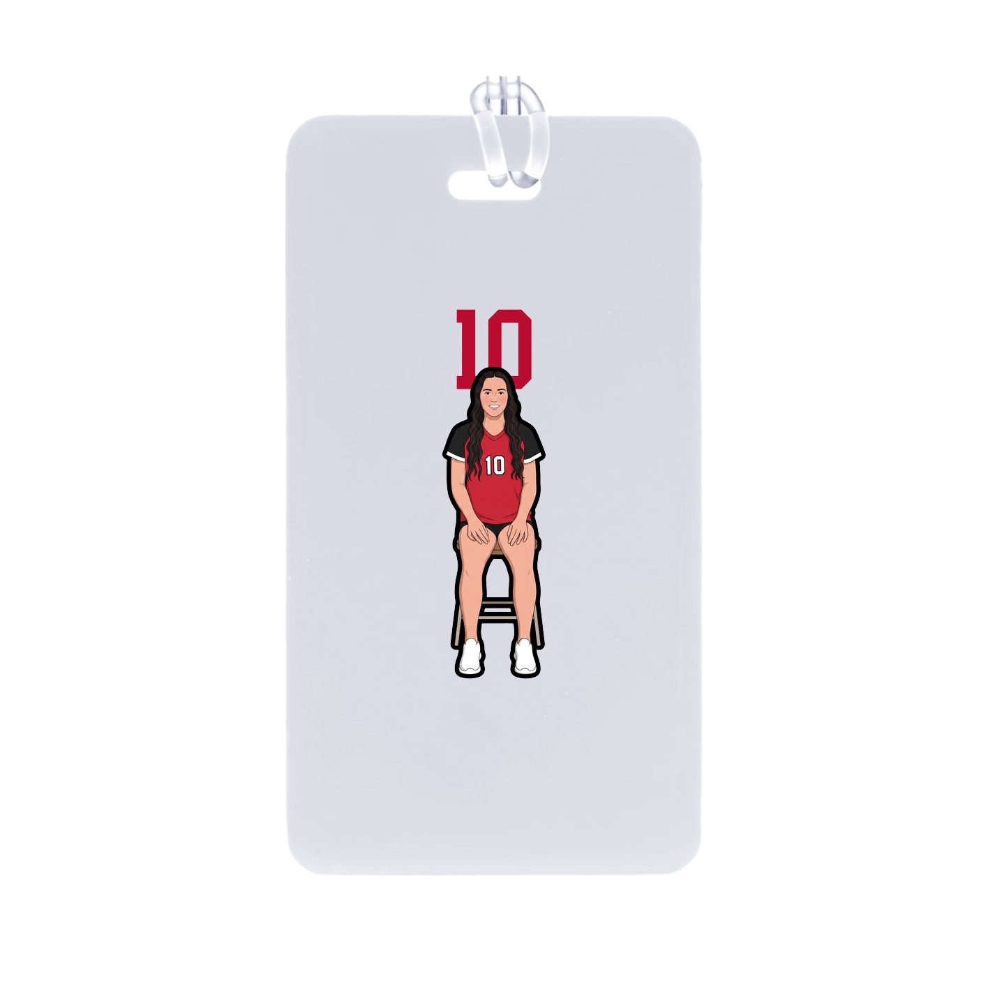 Bag Tag — Number Top in Classic