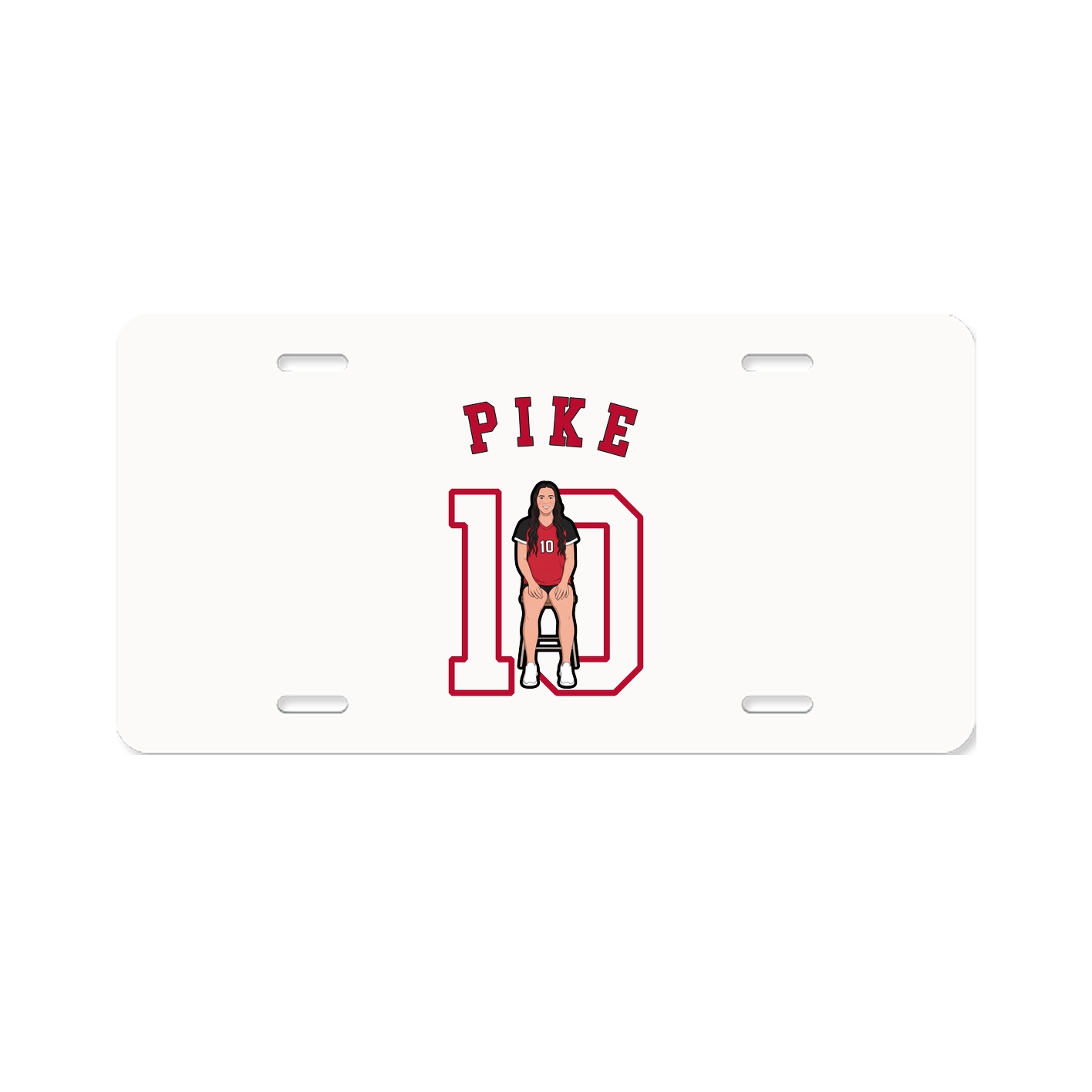 License Plate — Shirsey Arch in Classic