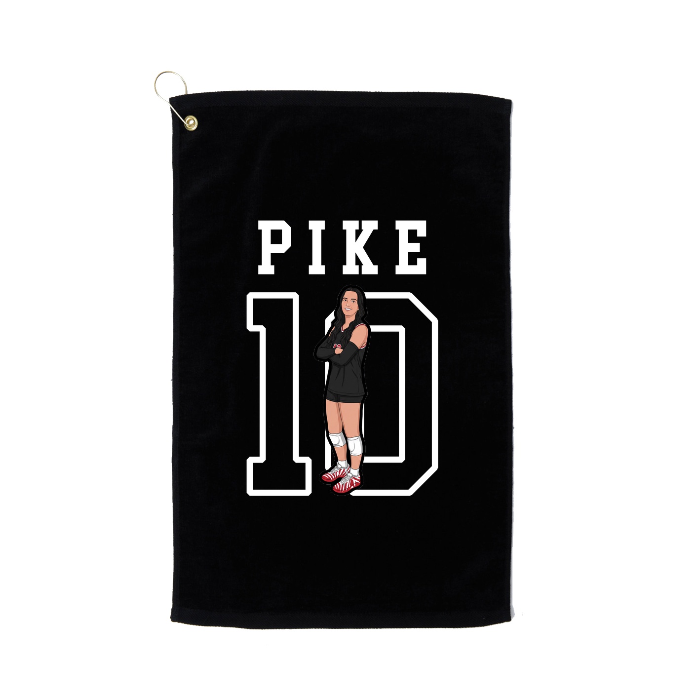 Golf Towel — Shirsey in Black