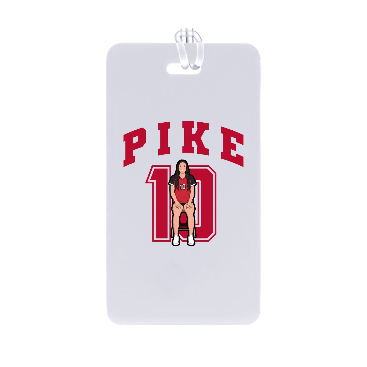 Bag Tag — Number in Classic