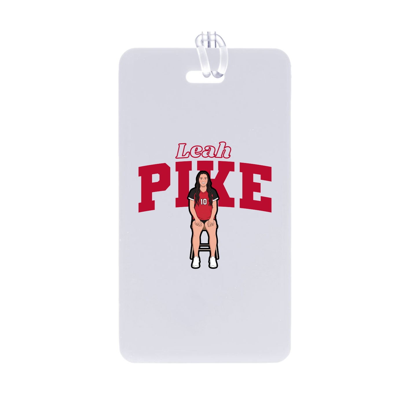 Bag Tag — Name Arch in Classic