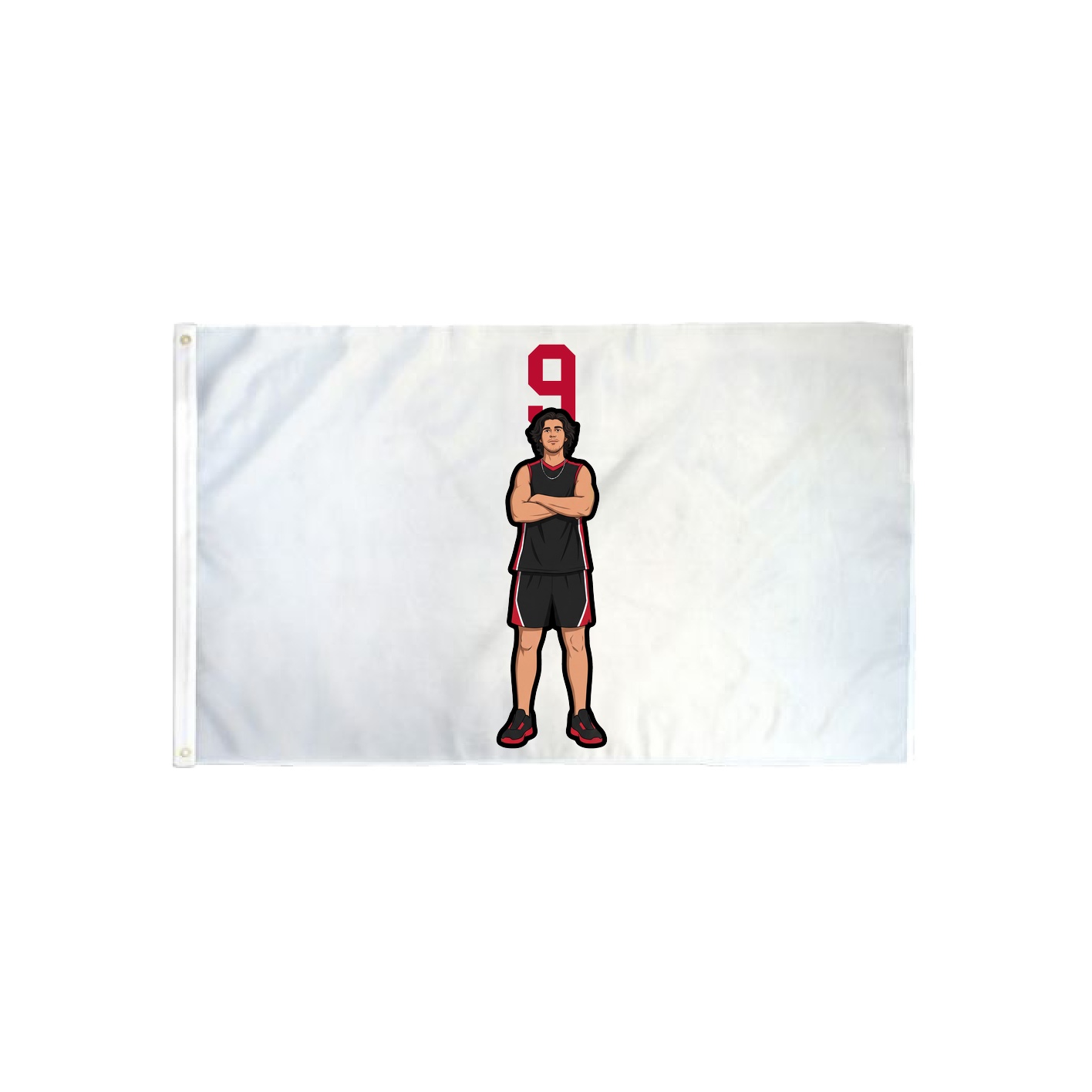 3x5 Flag — Number Top in Classic