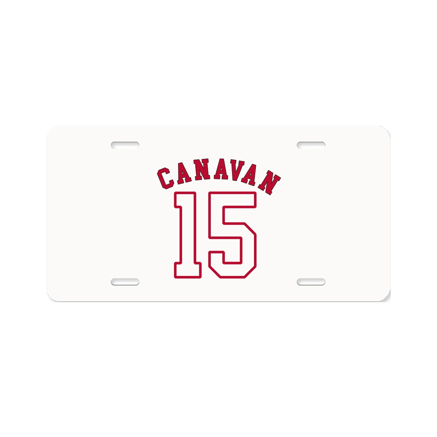 License Plate — Shirsey Arch in Classic