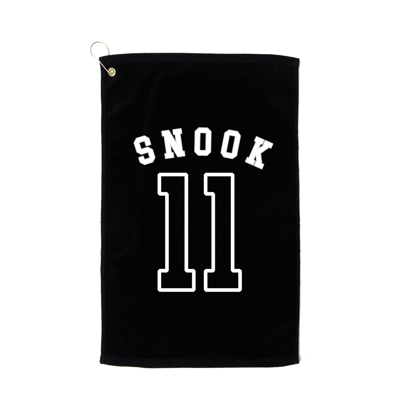 Golf Towel — Shirsey Arch in Black