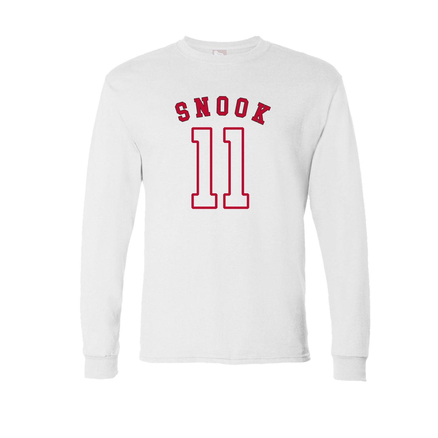Long Sleeve Tee — Shirsey Arch in White