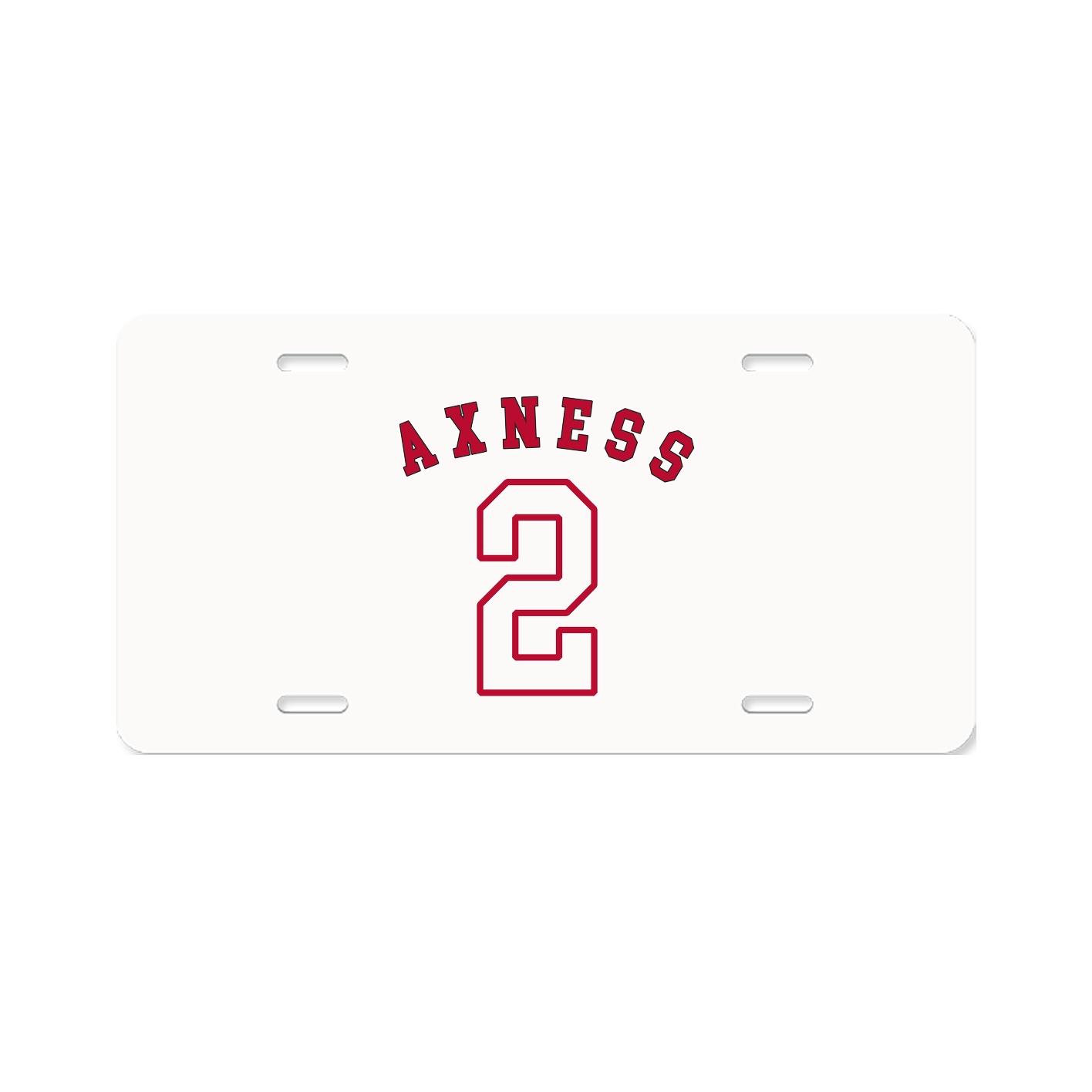 License Plate — Shirsey Arch in Classic