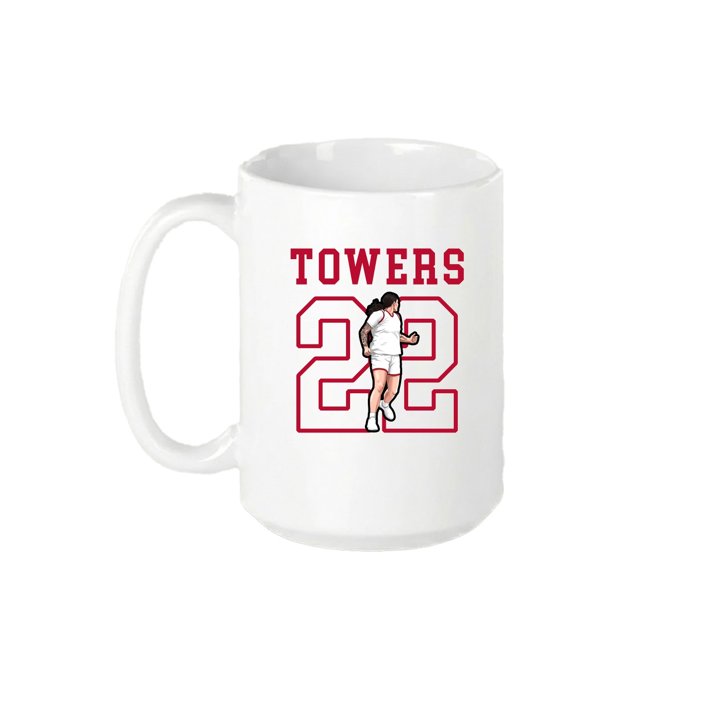 15oz Coffee Mug — Shirsey in White