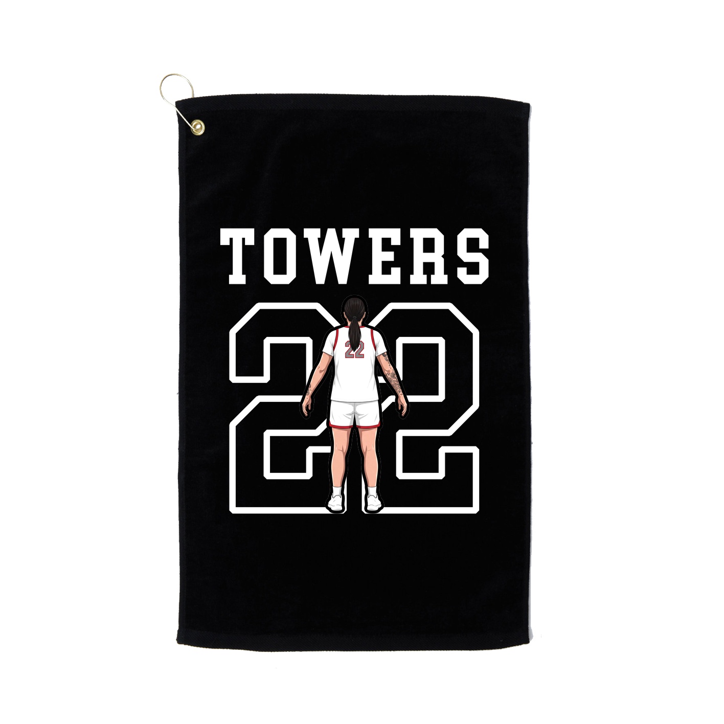 Golf Towel — Shirsey in Black