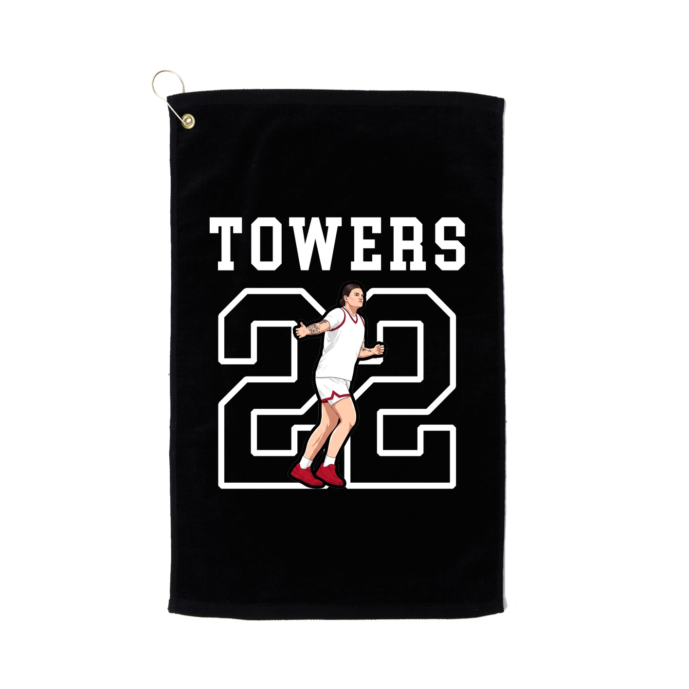 Golf Towel — Shirsey in Black