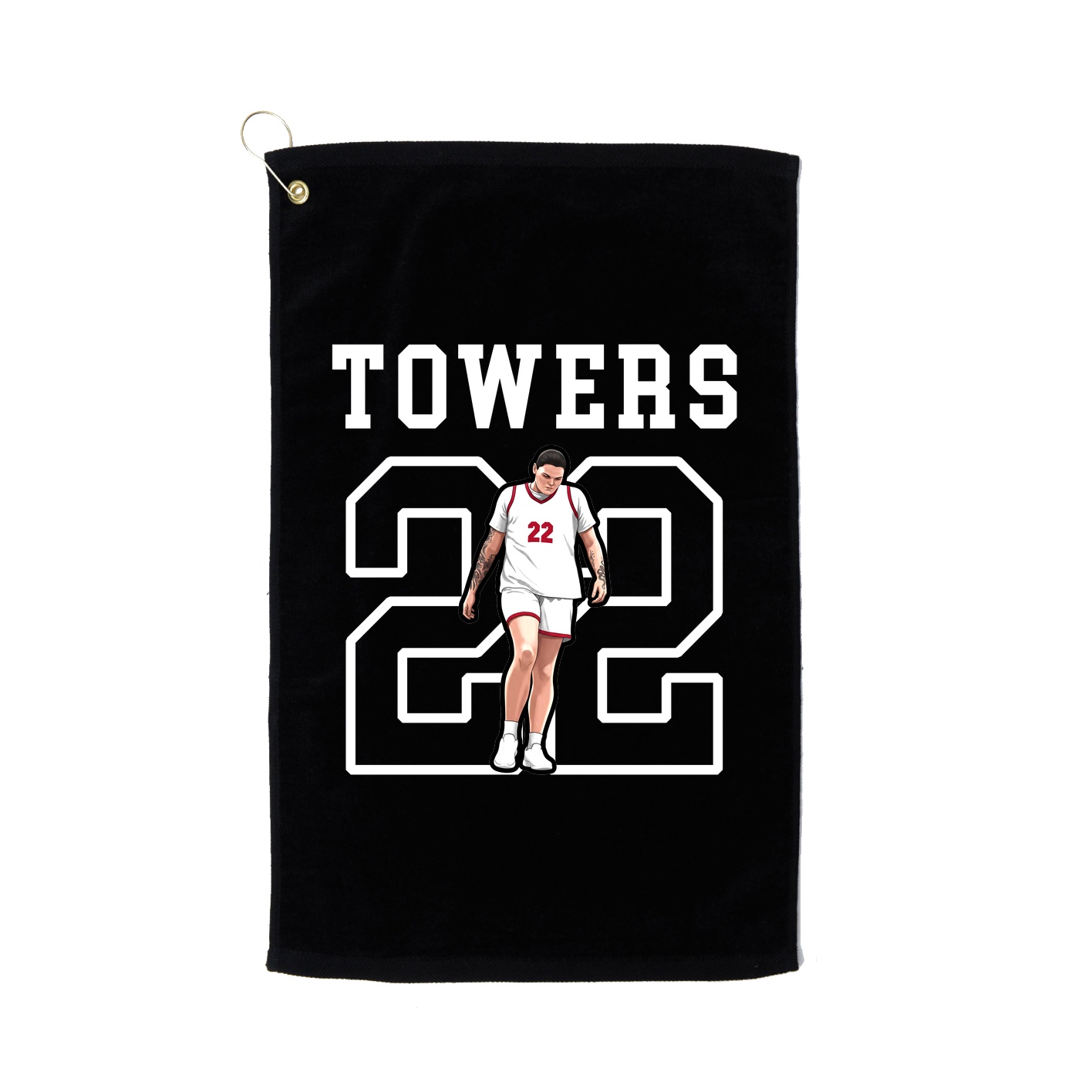 Golf Towel — Shirsey in Black