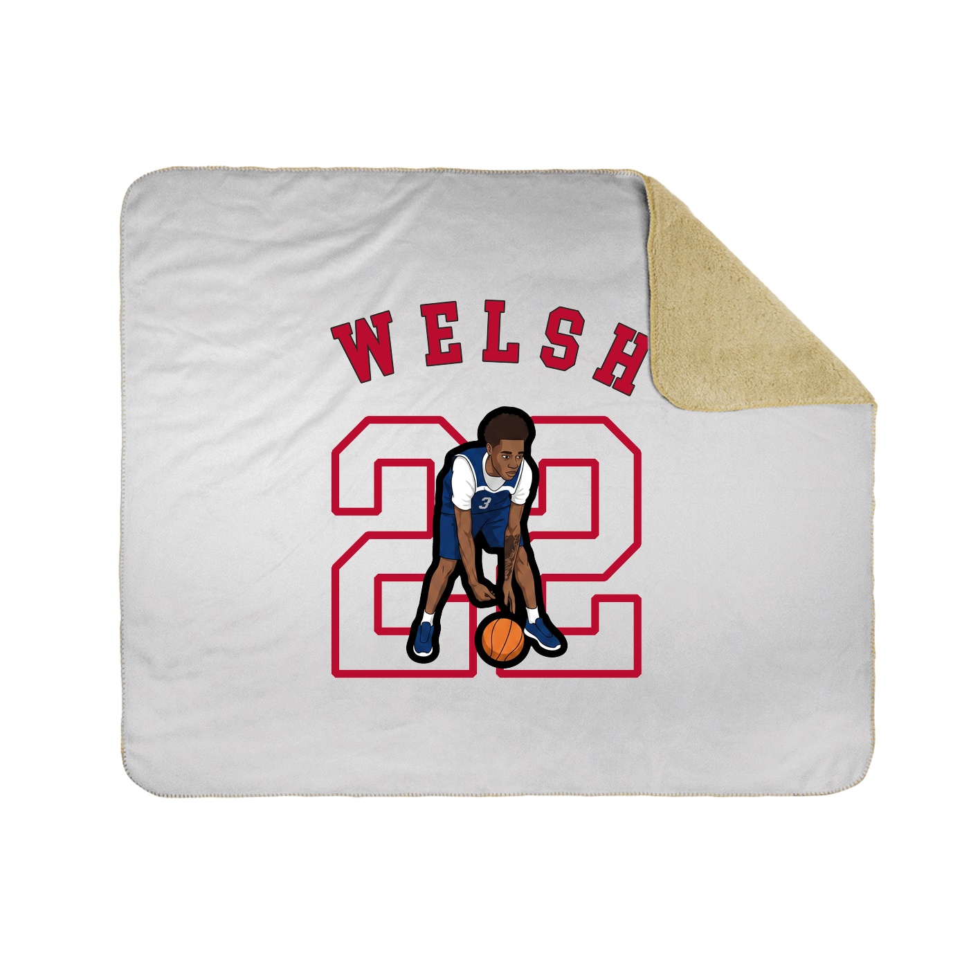 Throw Blanket — Shirsey Arch in White