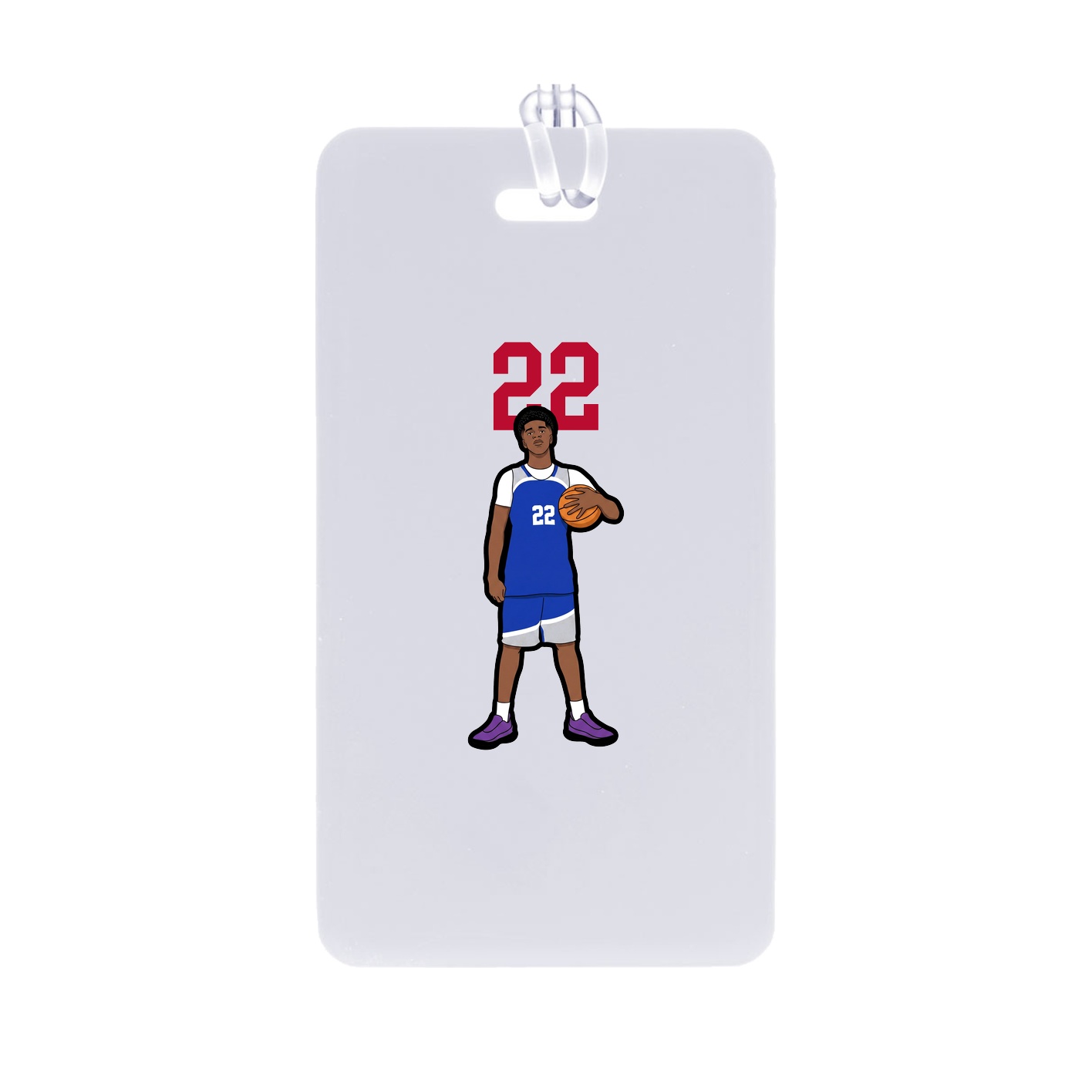 Bag Tag — Number Top in Classic