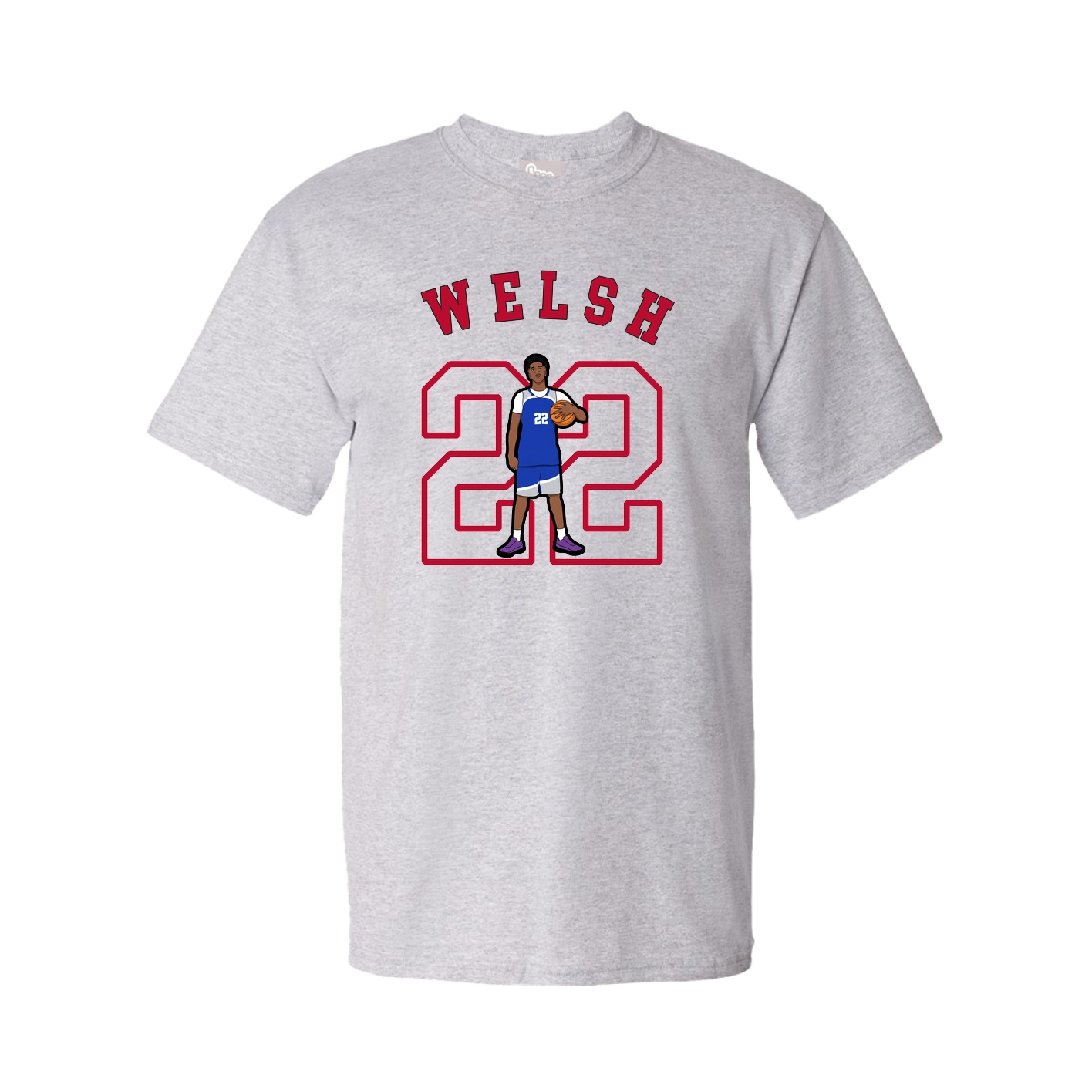 Youth Tee — Shirsey Arch in Grey