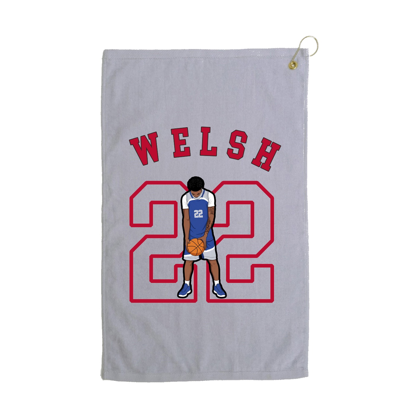 Golf Towel — Shirsey Arch in Grey