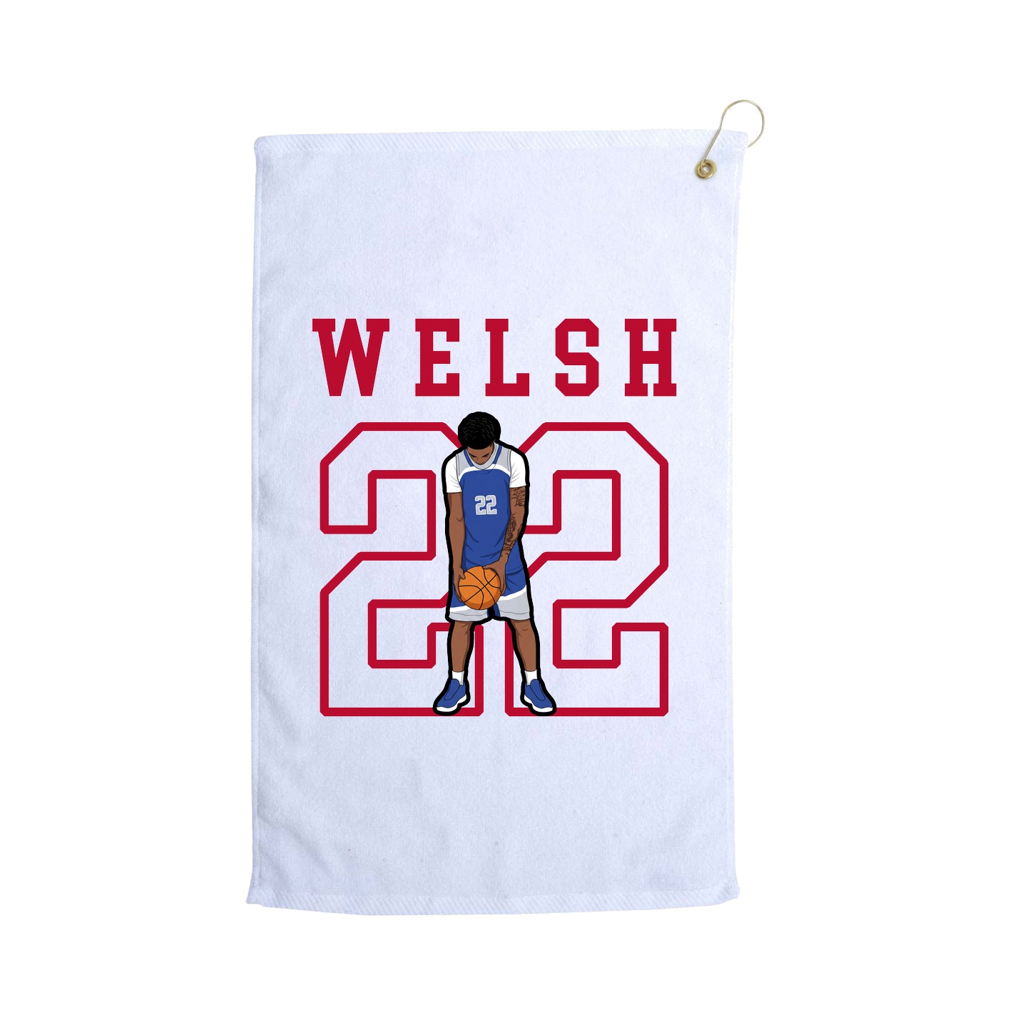 Golf Towel — Shirsey in White