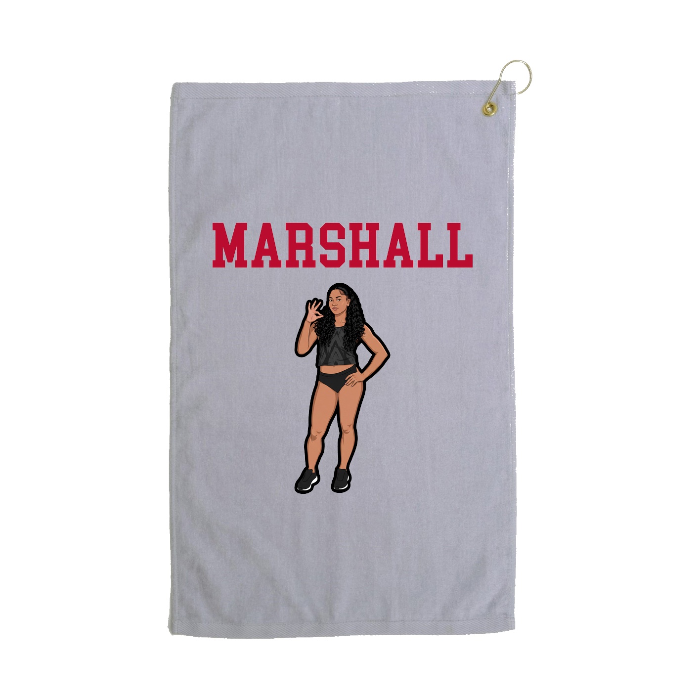 Golf Towel — Shirsey in Grey