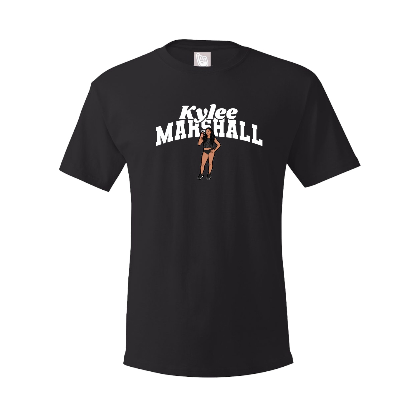 Youth Tee — Signature Arch in Black
