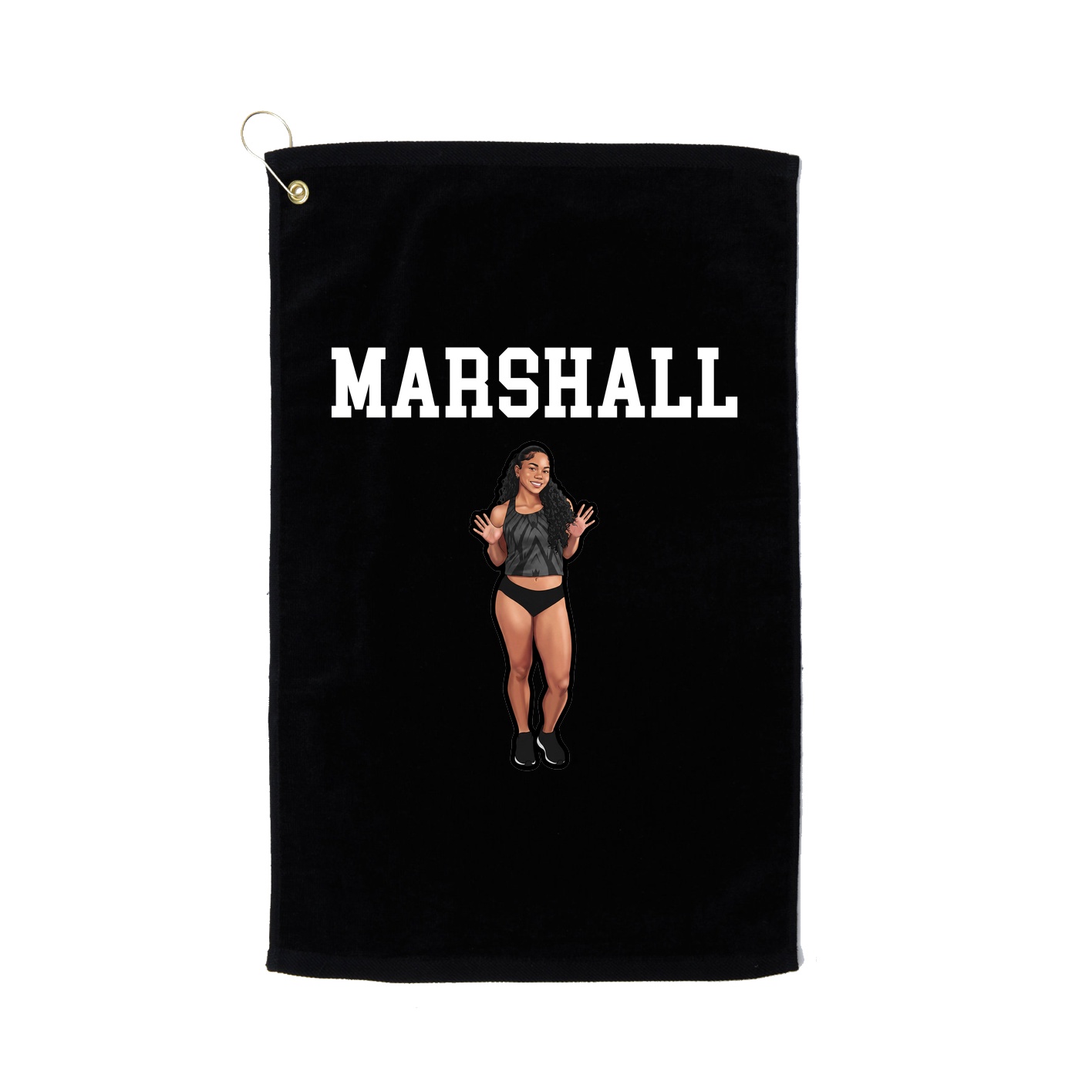 Golf Towel — Shirsey in Black