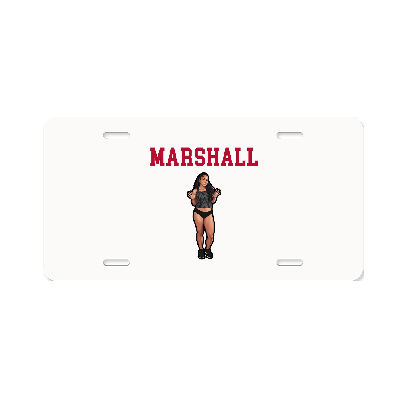 License Plate — Shirsey in Classic