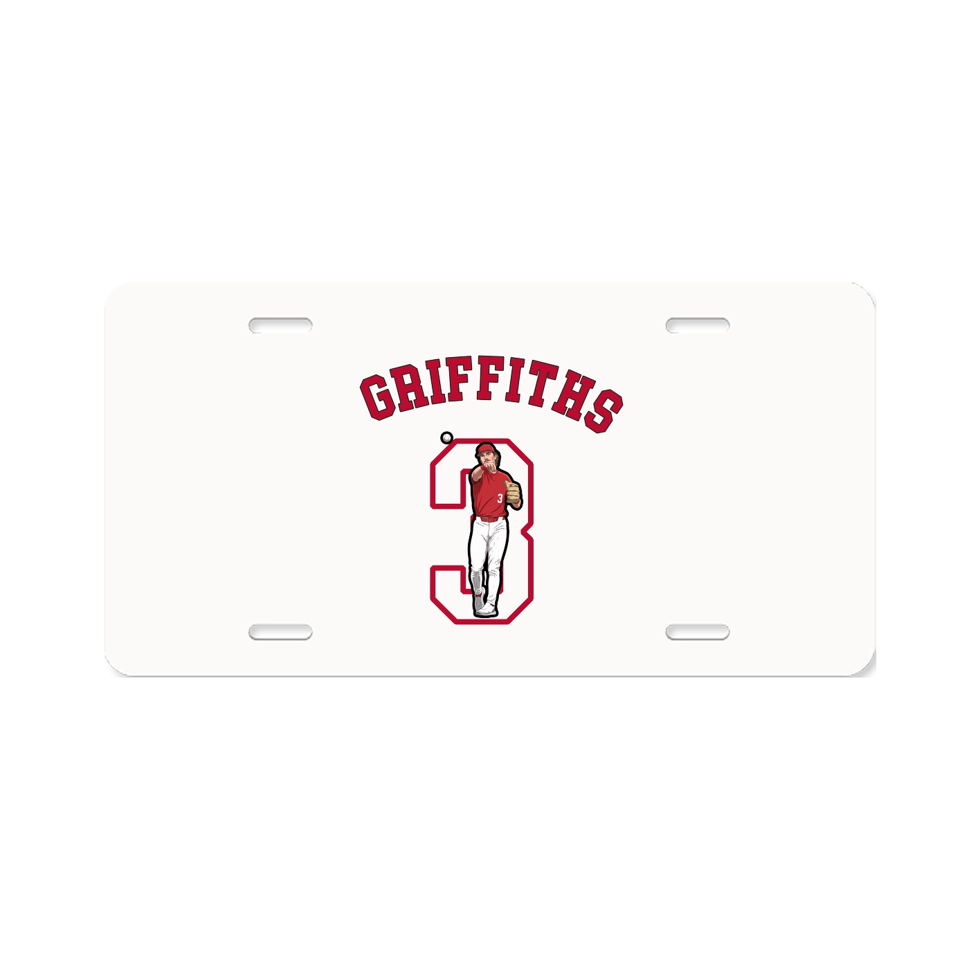License Plate — Shirsey Arch in Classic