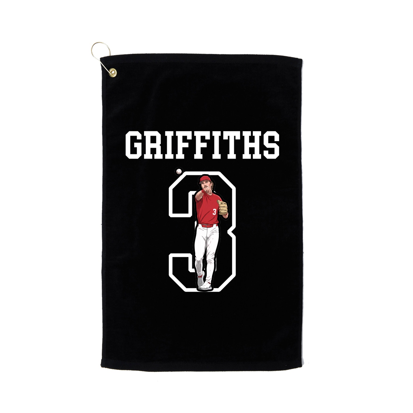 Golf Towel — Shirsey in Black