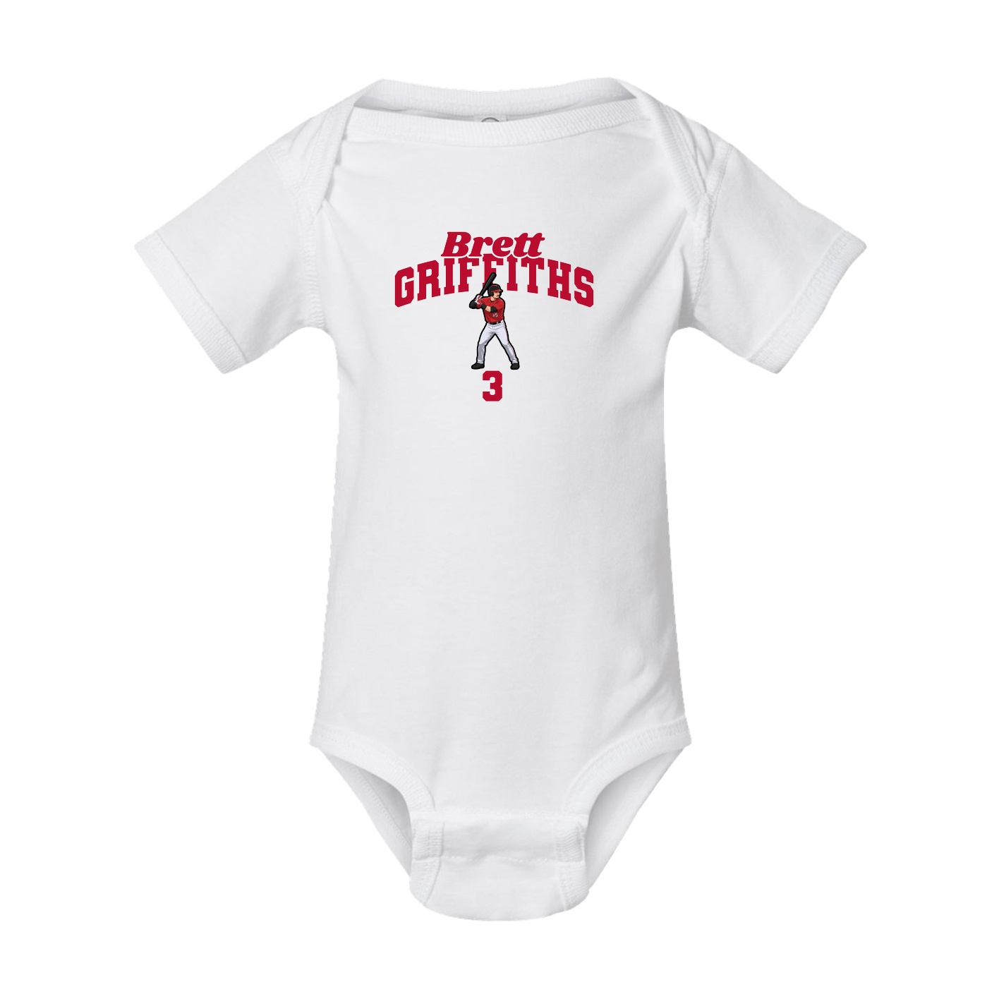 Baby Onesie — Signature Arch in White