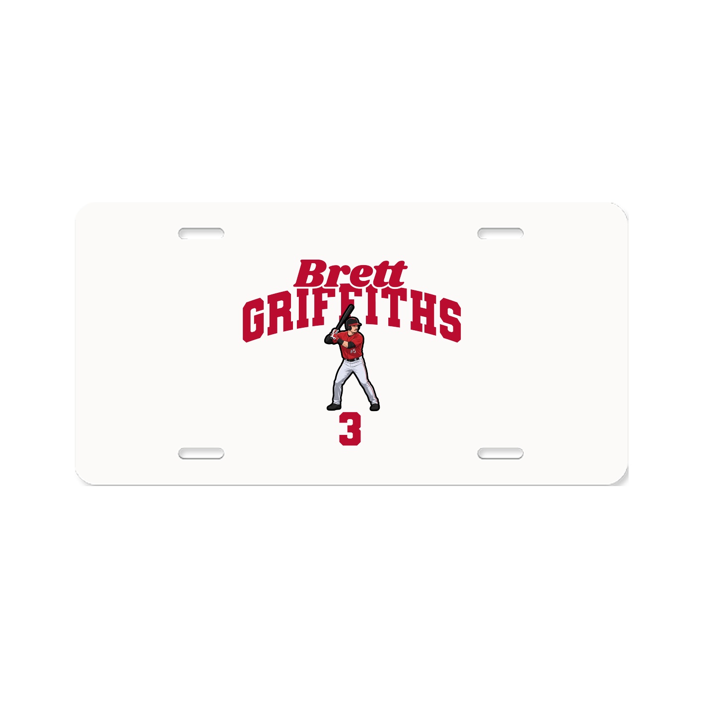 License Plate — Signature Arch in Classic
