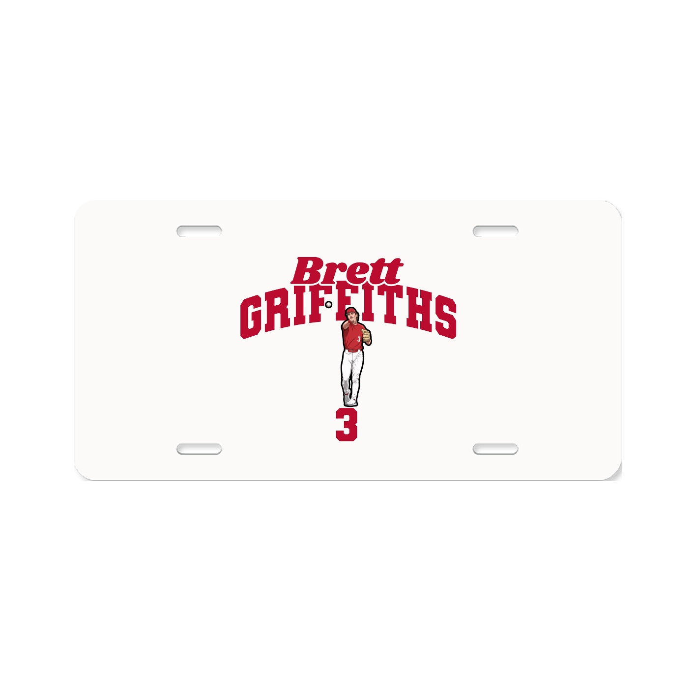 License Plate — Signature Arch in Classic