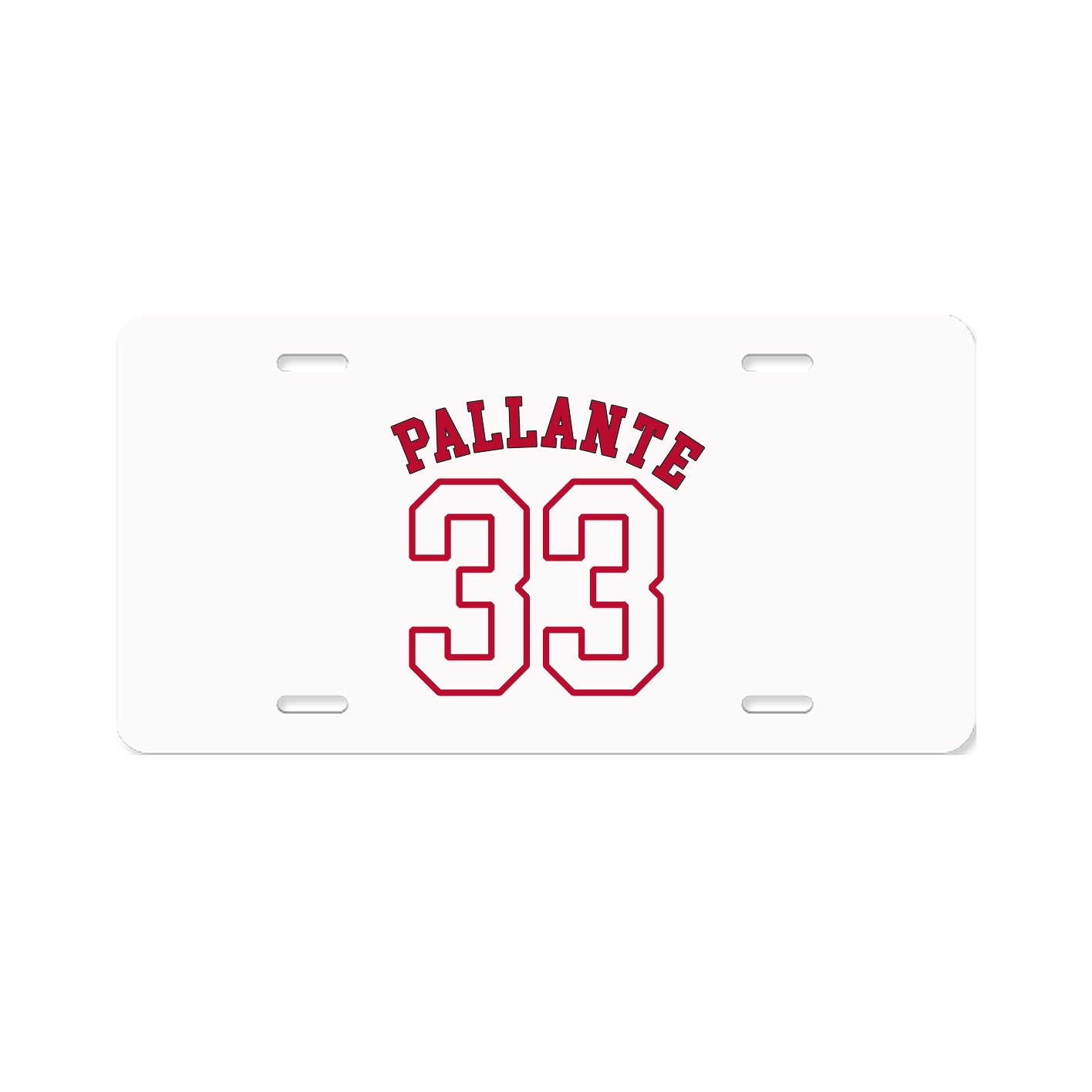 License Plate — Shirsey Arch in Classic