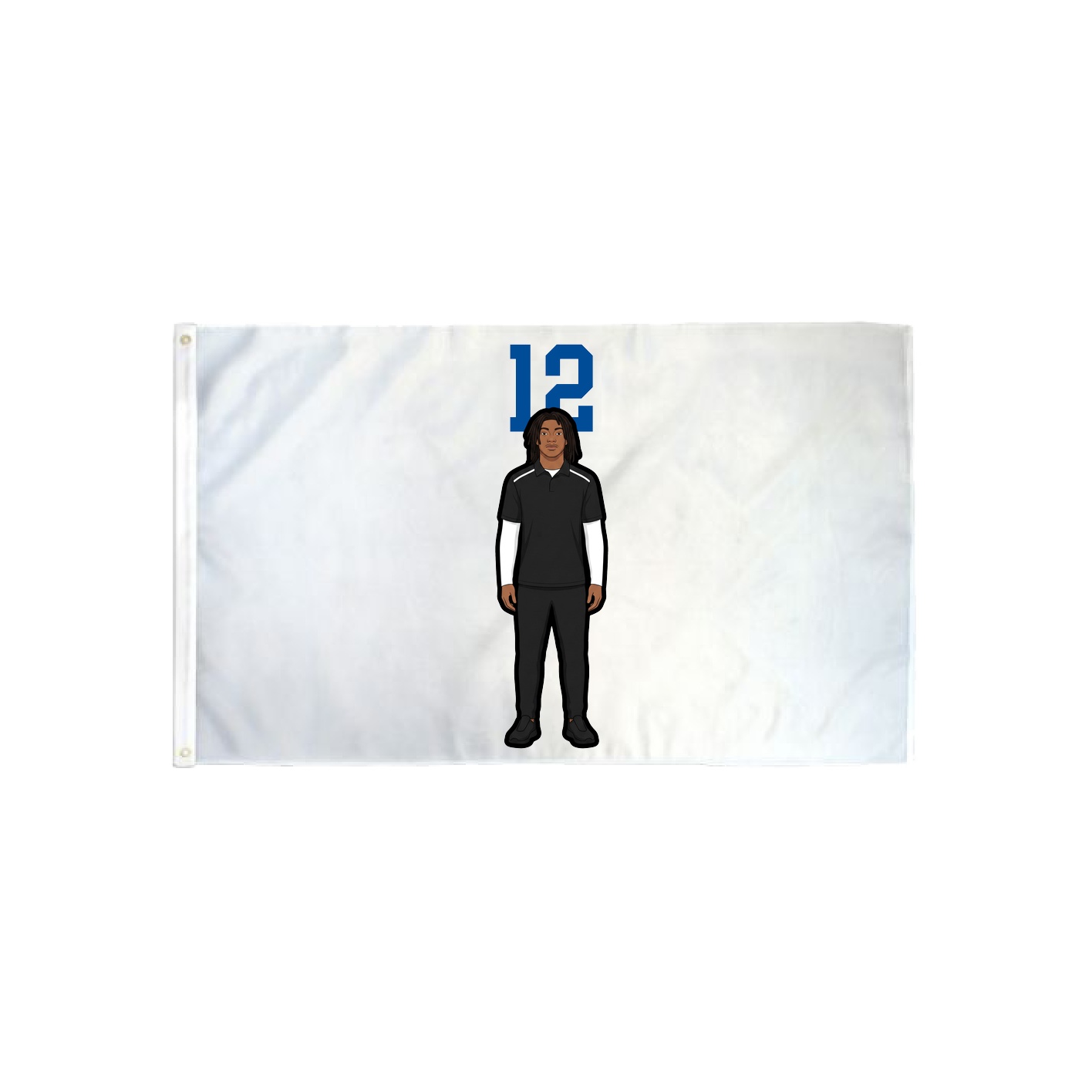 3x5 Flag — Number Top in Classic