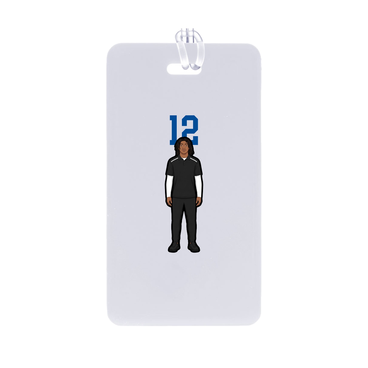 Bag Tag — Number Top in Classic