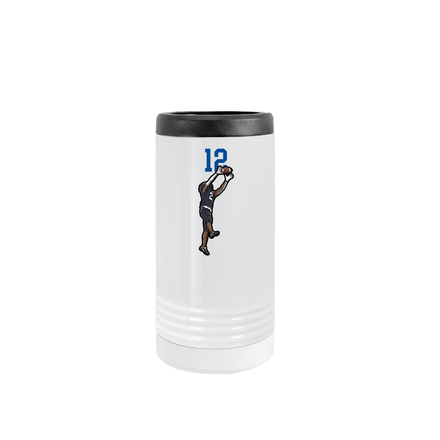 Slim Beverage Holder — Number Top in White