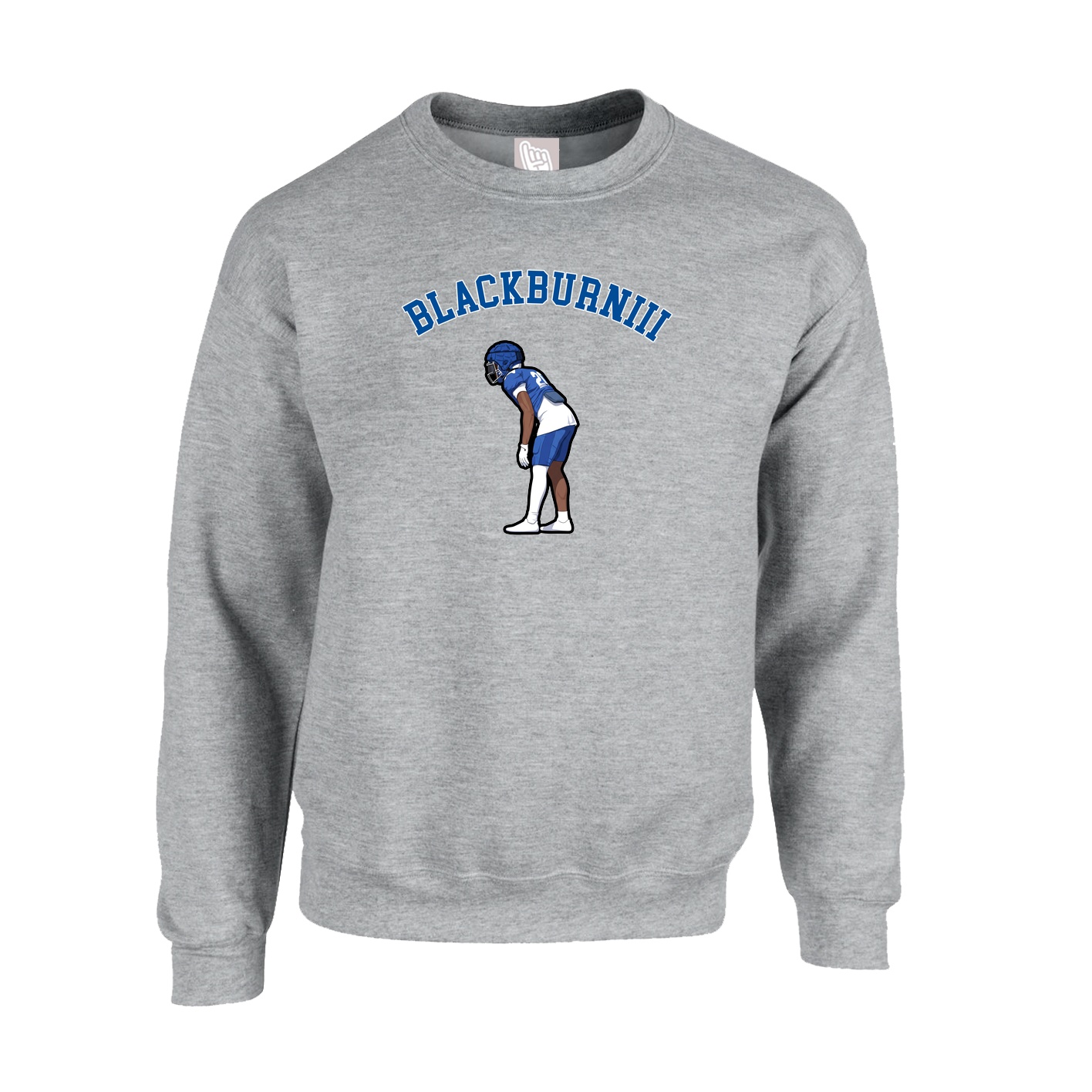Fleece Crew — Shirsey Arch in Grey