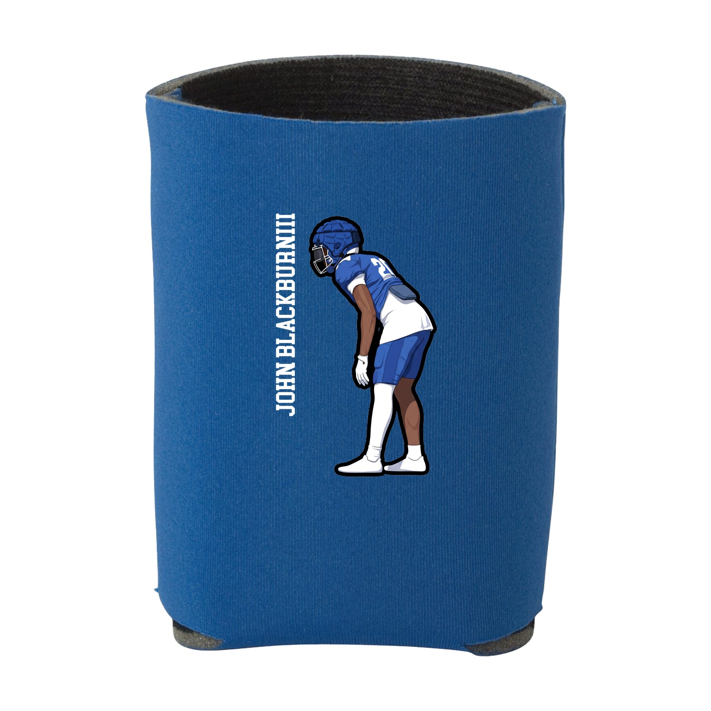 Can Holder — Name Vertical in Royal