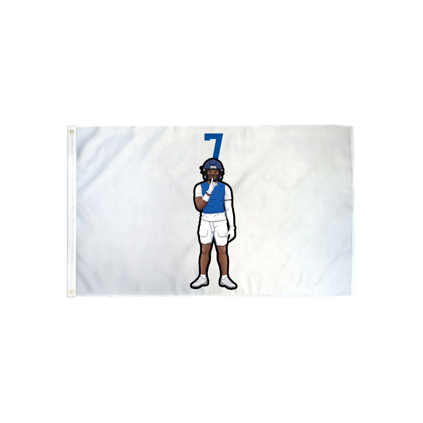 3x5 Flag — Number Top in Classic