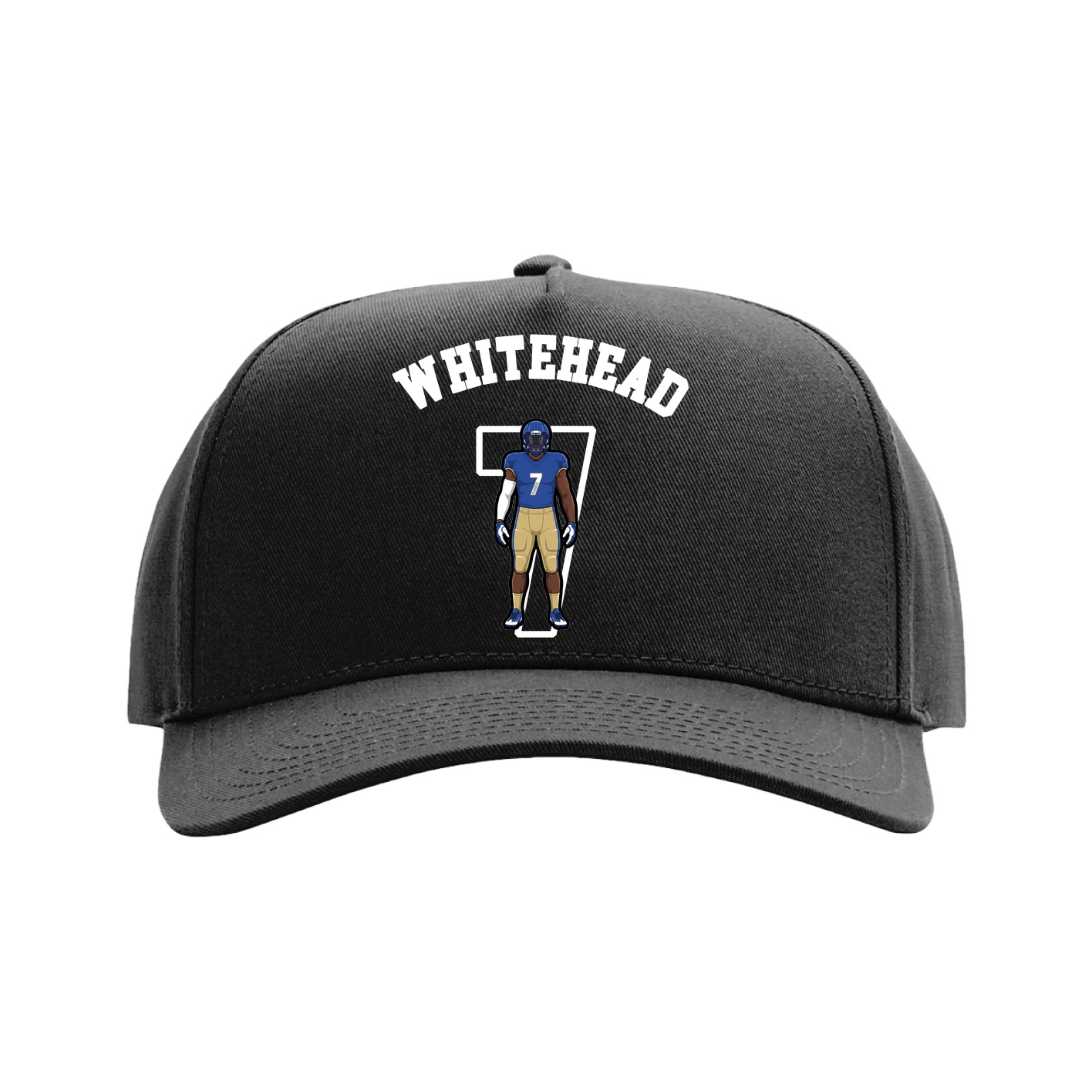 Full Fabric Five-Panel Champ Cap