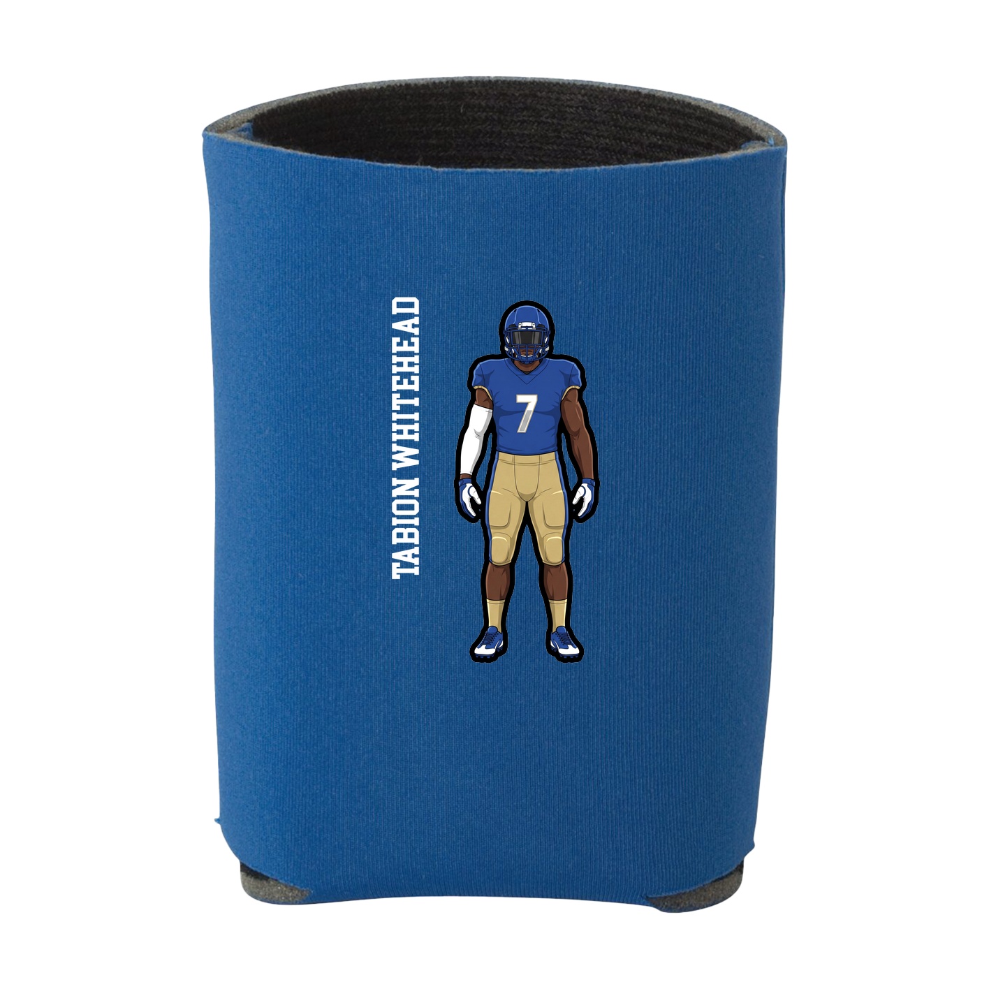 Can Holder — Name Vertical in Royal