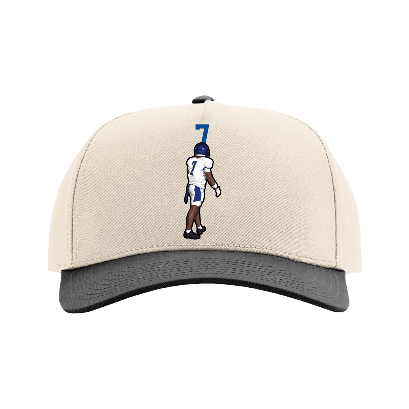 Full Fabric Five-Panel Champ Cap