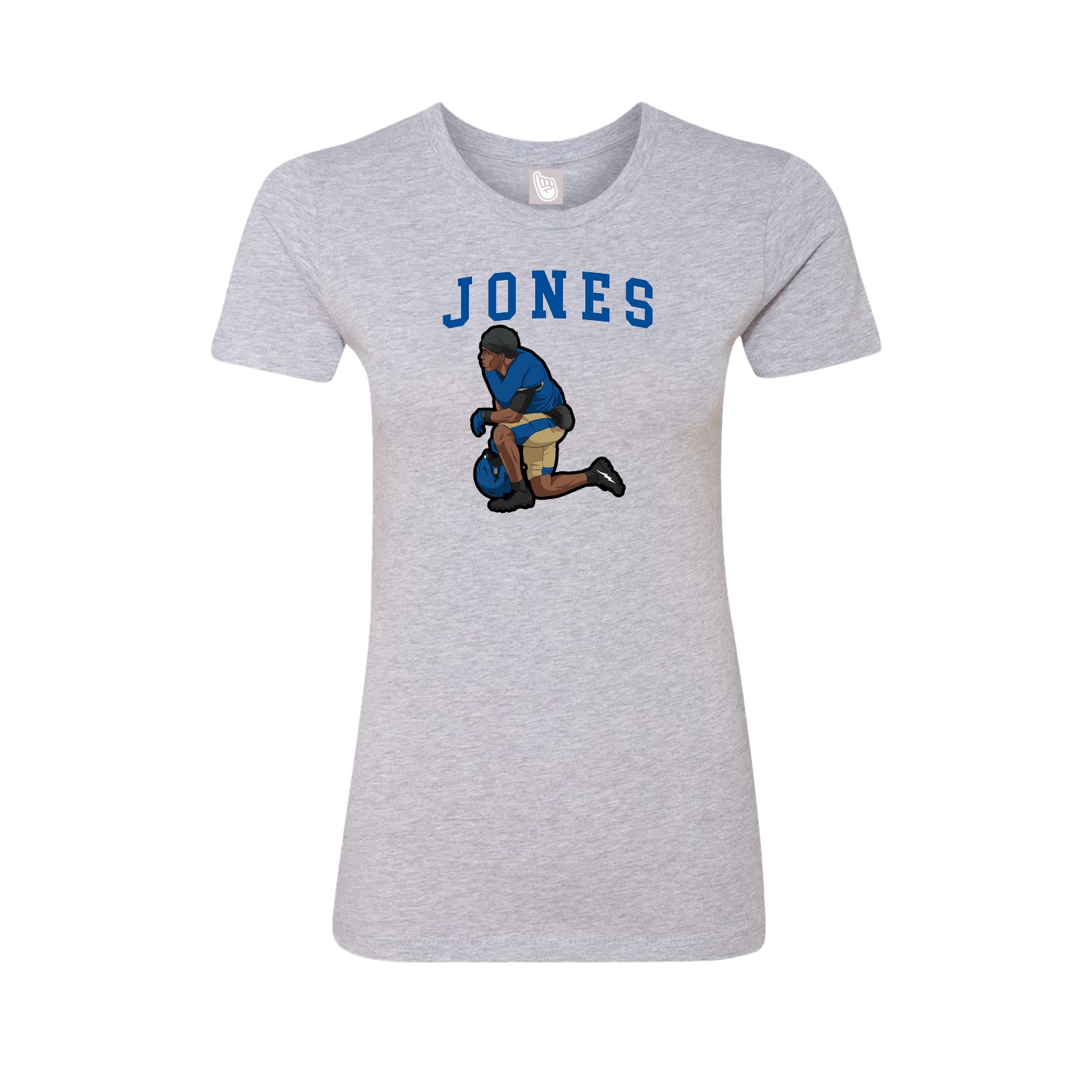 Fitted Women's Tee — Shirsey in Grey