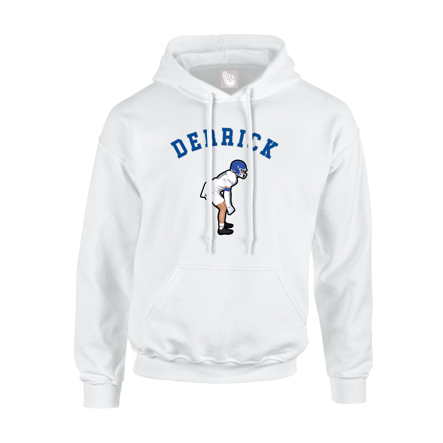 Hoodie — Shirsey Arch in White