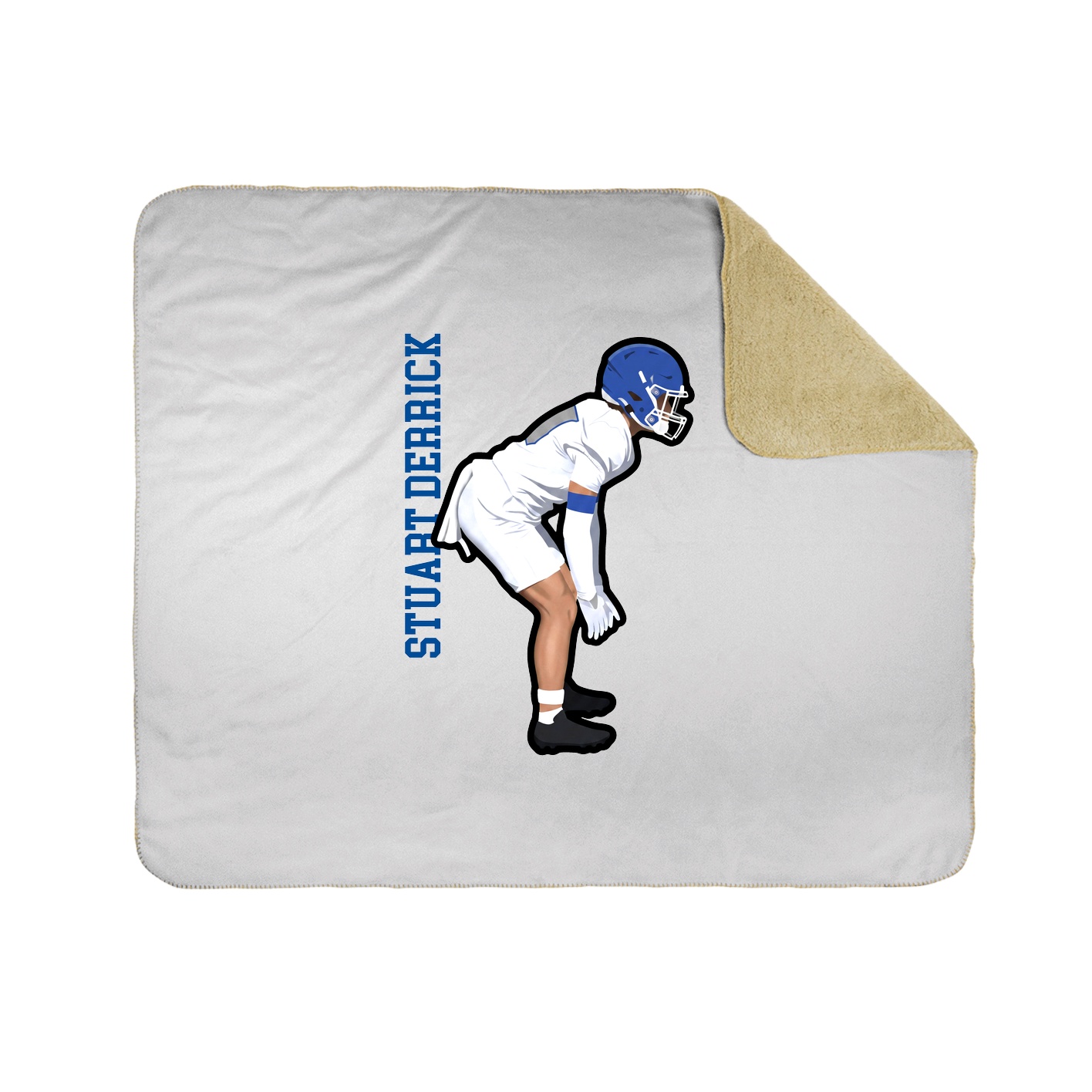 50x60 Sherpa Lined Throw Blanket