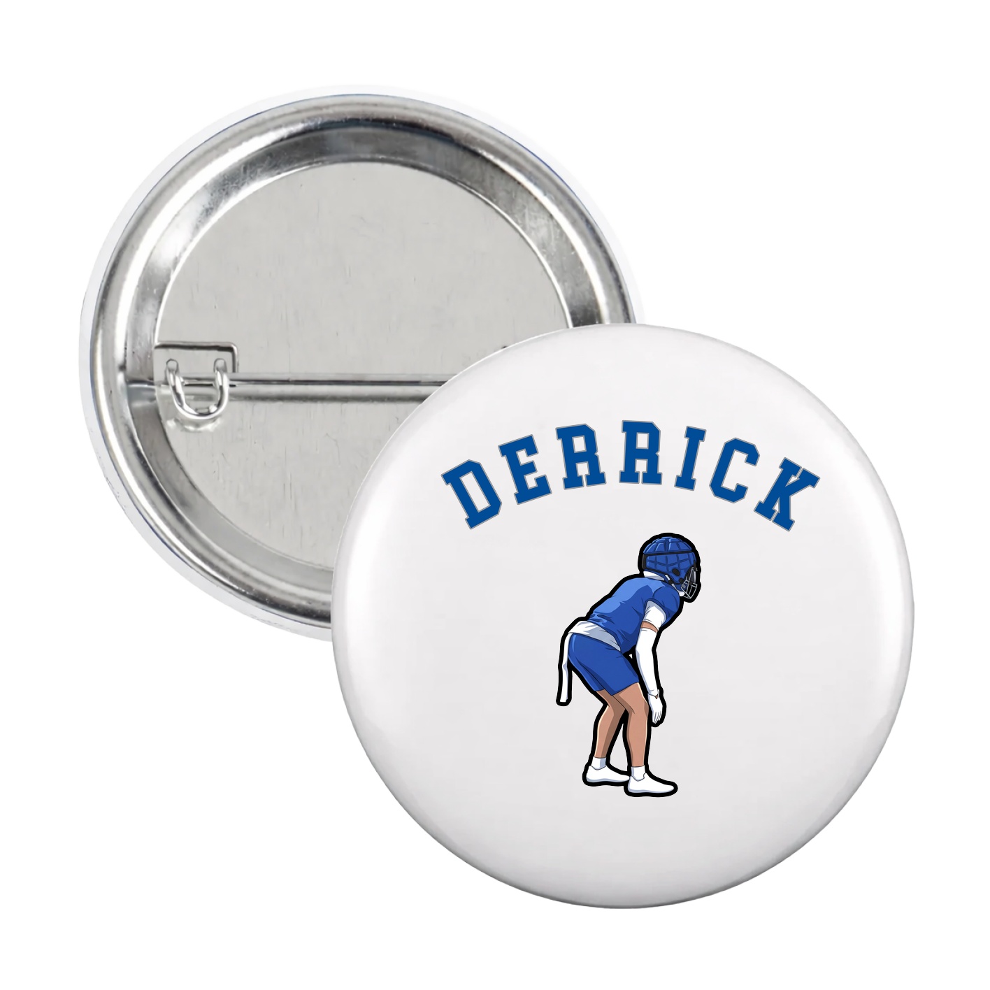 Game Day Button — Shirsey Arch in White