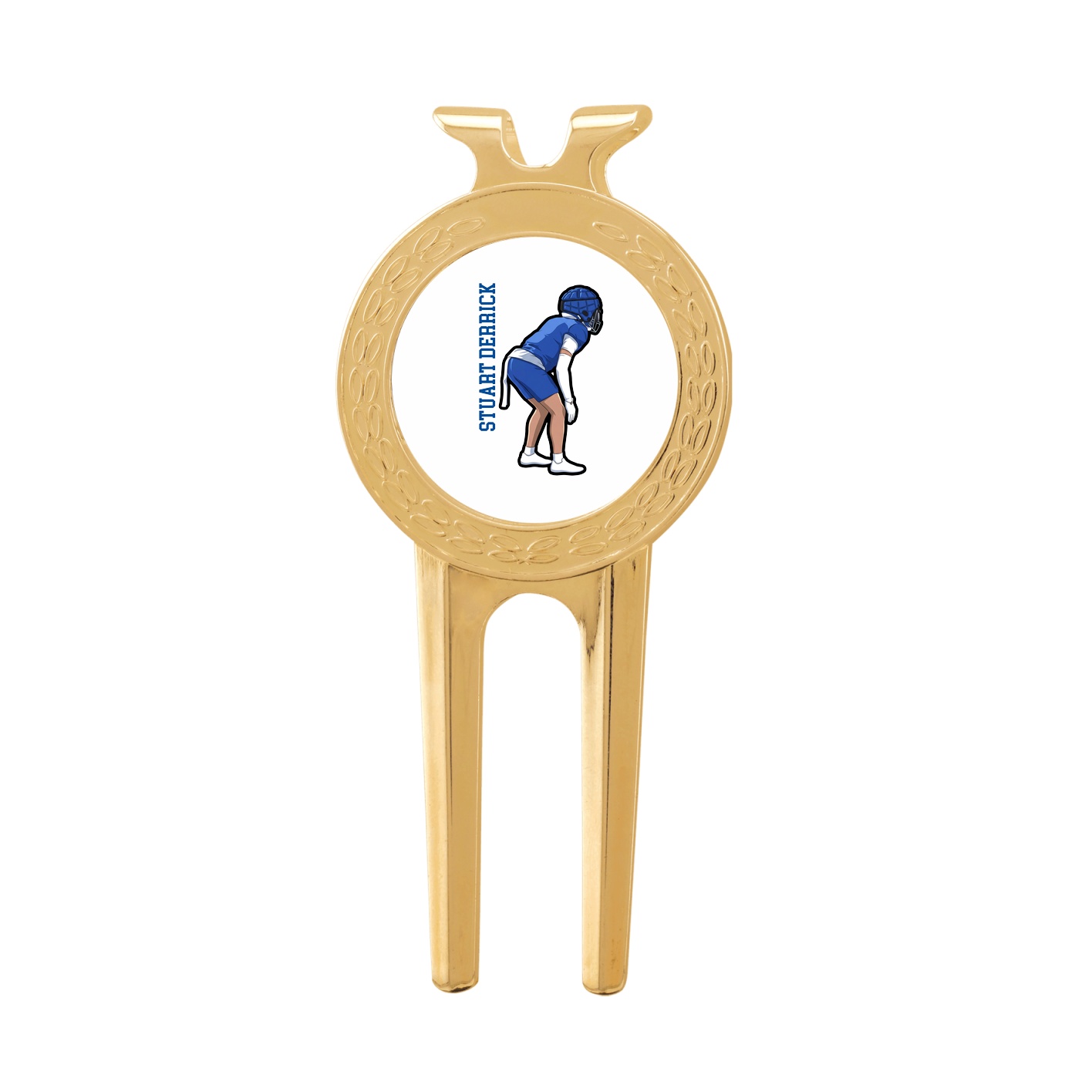 Divot Tool with Ball Marker — Name Vertical in Classic