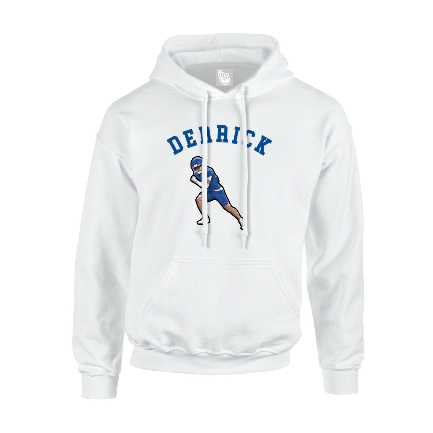 Youth Hoodie — Shirsey Arch in White