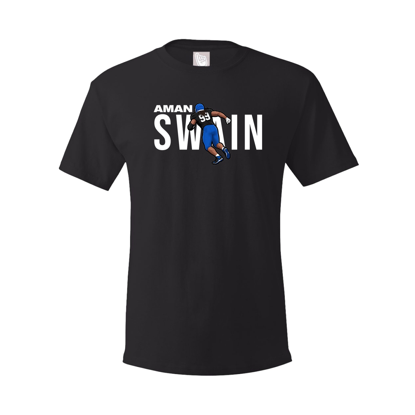 Youth Tee — Player Name in Black