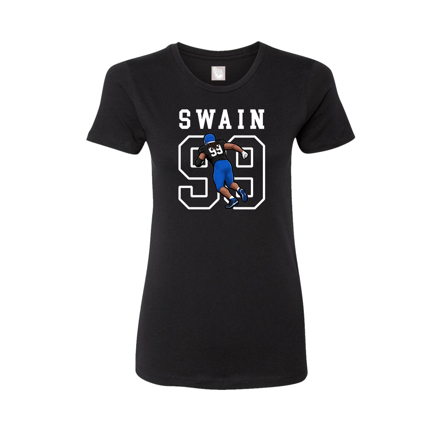 Fitted Women's Tee — Shirsey in Black
