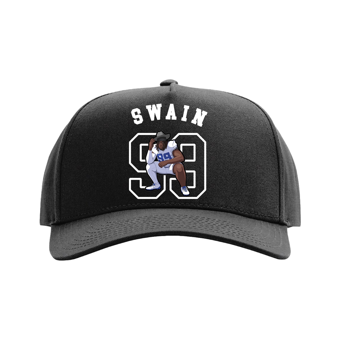 Full Fabric Five-Panel Champ Cap