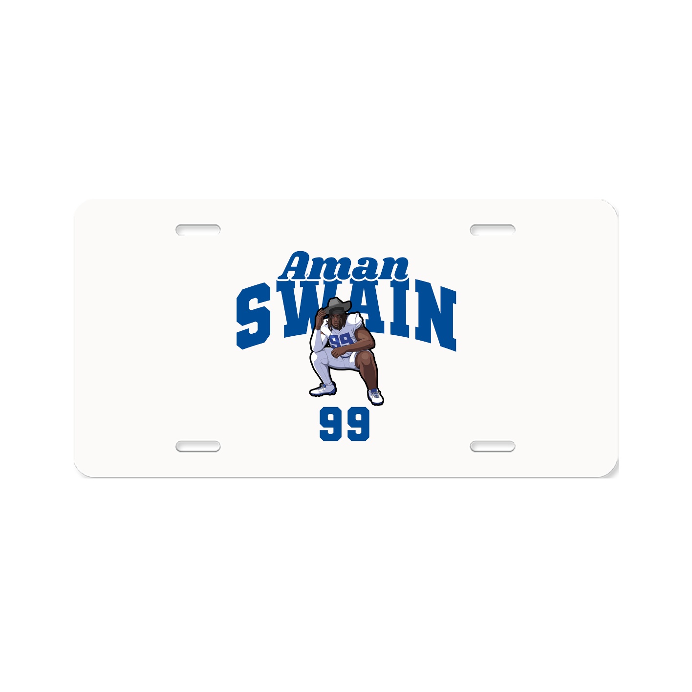 License Plate — Signature Arch in Classic