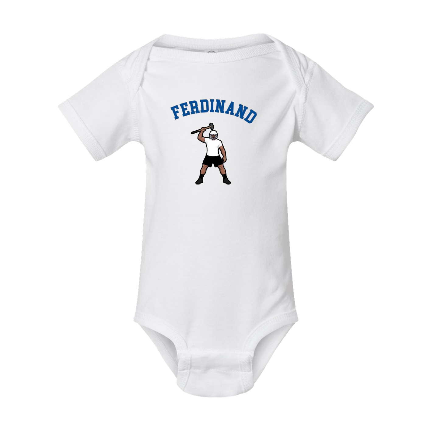 Baby Onesie — Shirsey Arch in White
